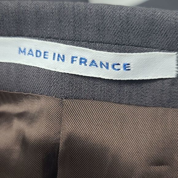 Yves Saint Laurent Wool Grey Blazer, 42R - Picture 8 of 11